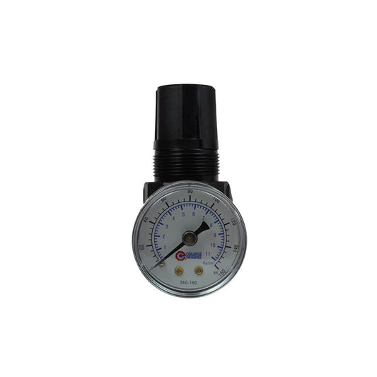 Coilhose Pneumatics MR2-GL Miniature Compressed Air Regulator 1/4" NPT