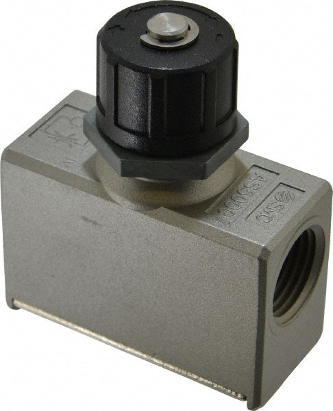 SMC Pneumatics AS5000-N04 Air Flow Control Valve In-Line, FNPT x FNPT