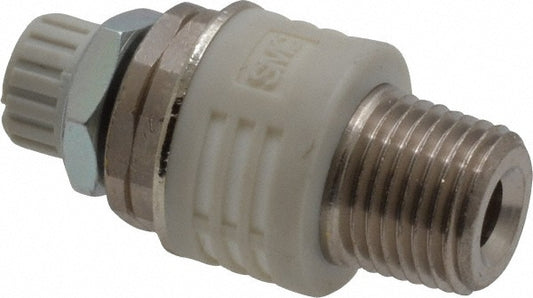 SMC Pneumatics ASN2-N01 Air Flow Control Valve Metering Valve with Silencer, NPTM