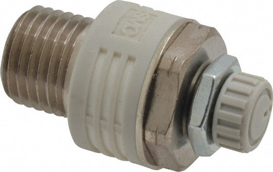 SMC Pneumatics ASN2-N02 Air Flow Control Valve Metering Valve with Silencer, NPTM