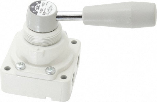 SMC Pneumatics VH201-N02 Manually Operated Valve 0.25" NPT Outlet, Rotary Lever, Rotary Lever & Manual Actuated