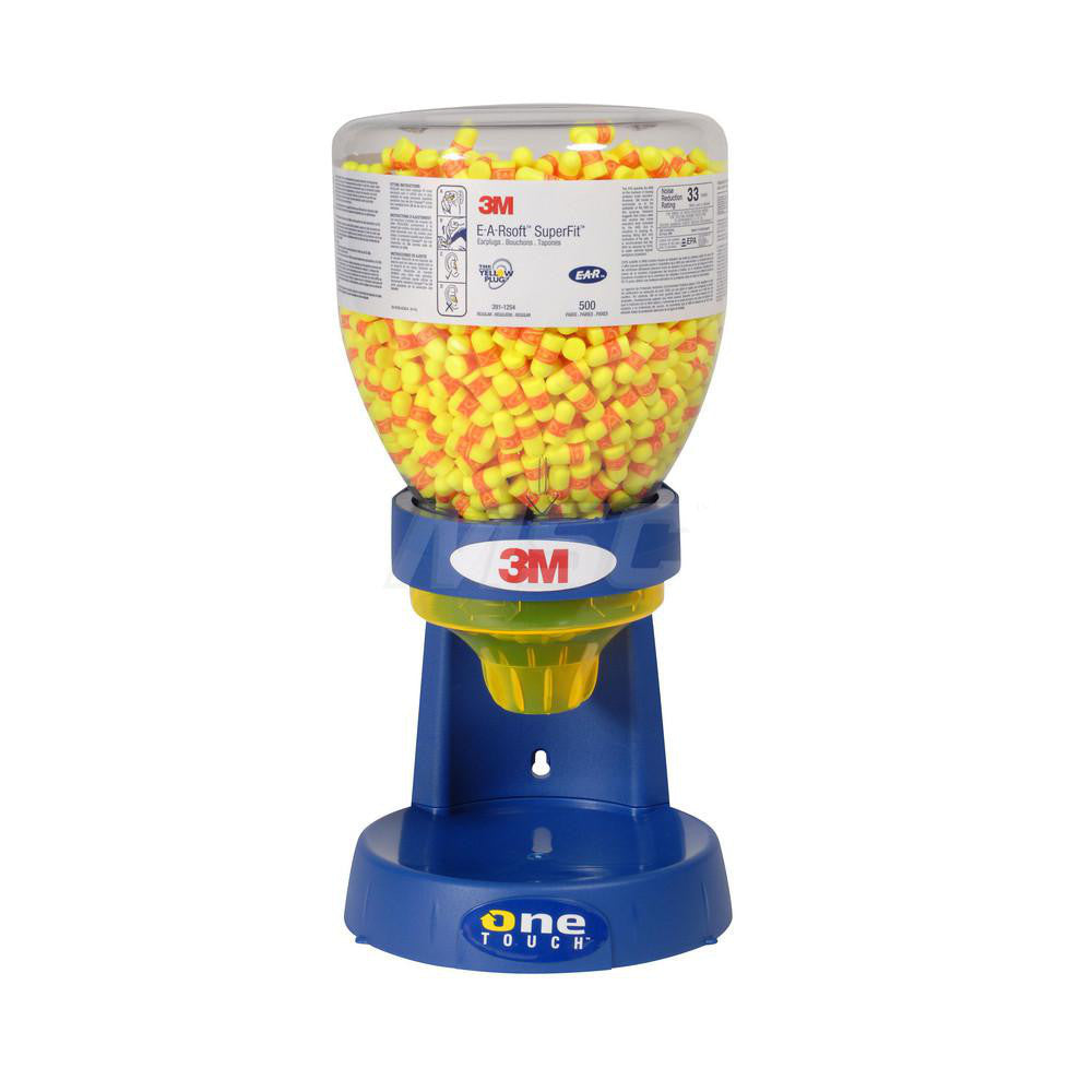 3M 7000042881 Earplug Dispenser Refill 500Pr, Non-Polyvinylchloride Foam, Barrel Shape, 33dB