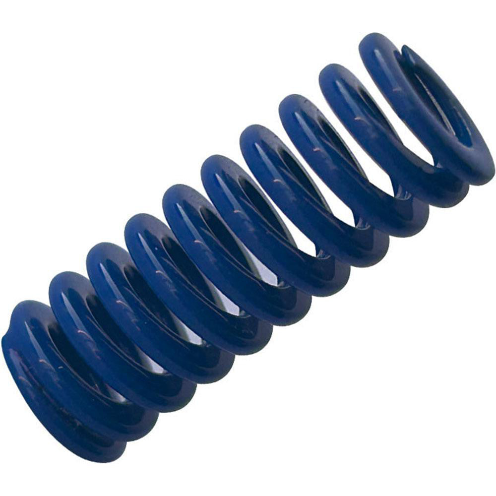 Gibraltar DCIM10-25 Die Spring 3/8" Hole Dia, 3/16" Rod Dia, 1" Free Length, Blue