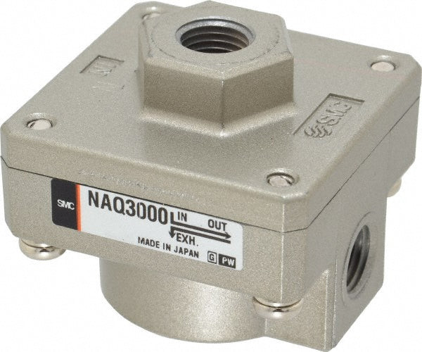 SMC Pneumatics NAQ3000-N02 1/4" NPTF Quick Exhaust Valve