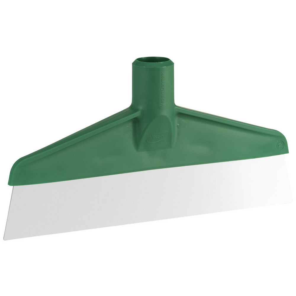 Vikan 29082 Scrapers & Scraper Sets Flexibility Stiff  Blade Type Straight  Blade Length (Inch) 1-13/64  Blade Width (Decimal Inch) 9.6000  Blade Material Stainless Steel  Number Of Edges 2