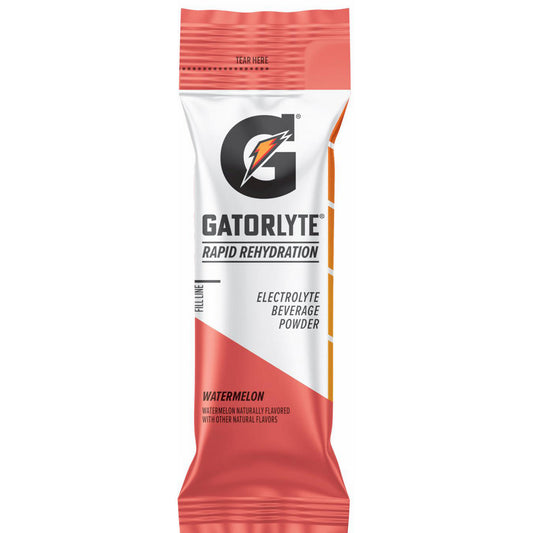 Gatorade 05281 Activity & Sport Drinks Drink Type Activity Drink  Form Powder  Container Yields (oz.) 16.90  Flavor Watermelon Kiwi  Drink Content Features Hydration Electrolytes Single Serve Rapid-Hydration  Container Type Packet