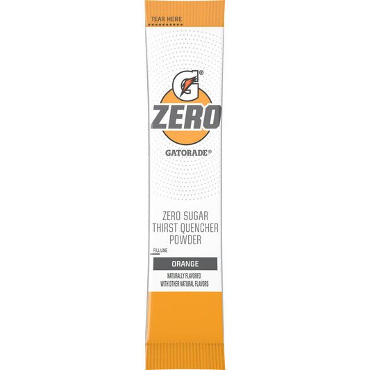 Gatorade 04490 Gatorade Activity Drink 0.10 Packet, Orange, Powder, Yields 16.90 oz