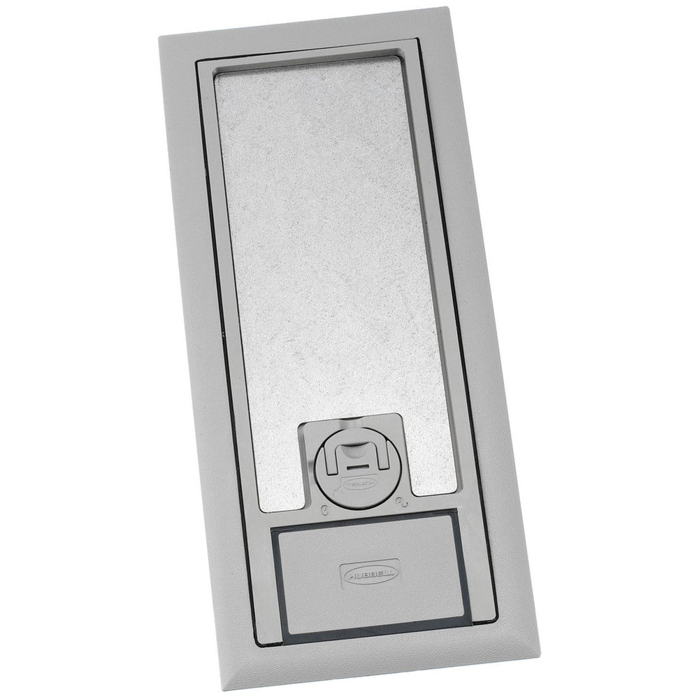 Hubbell Wiring Device-Kellems 3SFBCGYA Electrical Boxes Electrical Box Shape Rectangle  Weather Resistance Weather-Resistant  Cover Included Yes  Color Gray  Number Of Knockouts 0  Number Of Gangs 0