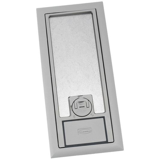 Hubbell Wiring Device-Kellems 3SFBCGYA Electrical Boxes Electrical Box Shape Rectangle  Weather Resistance Weather-Resistant  Cover Included Yes  Color Gray  Number Of Knockouts 0  Number Of Gangs 0