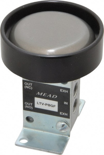 Mead LTV-PBGF Low Stress Air Valve Foot Mount Actuator, 2 Position, NPTF Thread