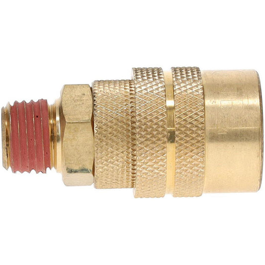 Value Collection 2312582511-4 Pneumatic Hose Coupling 1/4" Thread, 1/4" Body Dia, Industrial Interchange