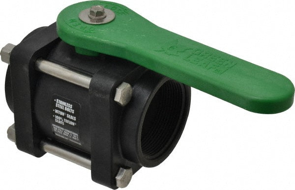 Green Leaf V 200 Standard Manual Ball Valve 2" Pipe, Standard Port