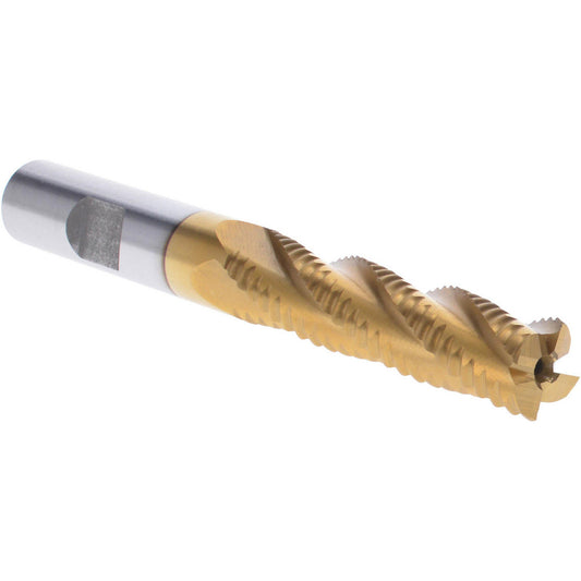 Value Collection 723-6736 Roughing End Mill 1/2" Dia, 4 Flute, Single End, Cobalt