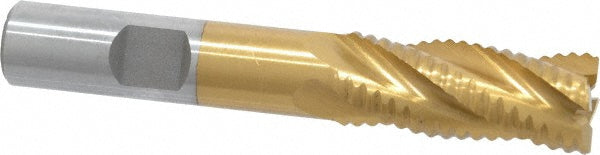 Value Collection 723-6742 Roughing End Mill 9/16" Dia, 4 Flute, Single End, Cobalt
