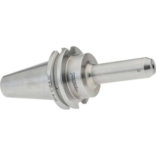 Accupro 775005 End Mill Holder CAT40 Taper, Taper Shank, 3/16" Hole Dia
