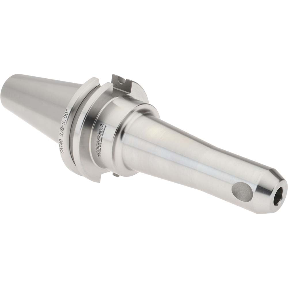 Accupro 775018 End Mill Holder CAT40 Taper, Taper Shank, 3/8" Hole Dia