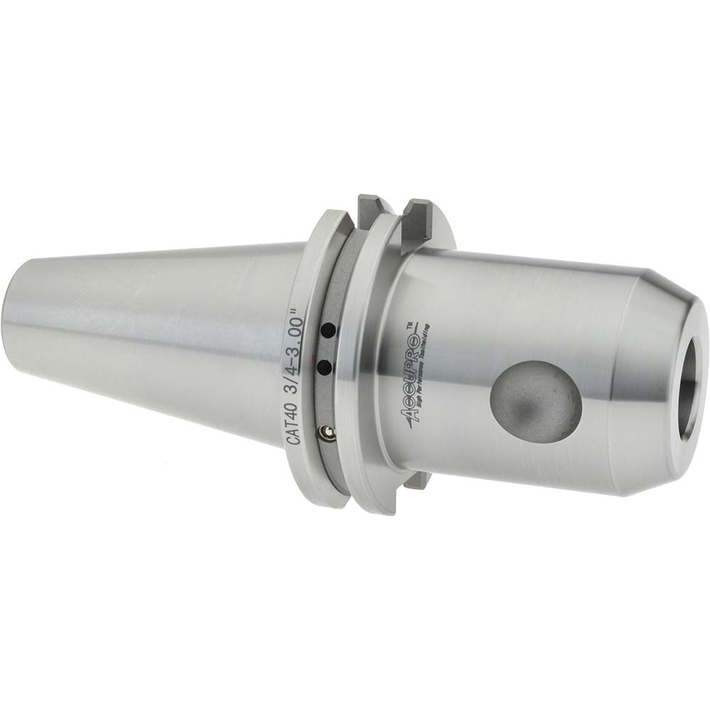 Accupro 775042 End Mill Holder CAT40 Taper, Taper Shank, 3/4" Hole Dia