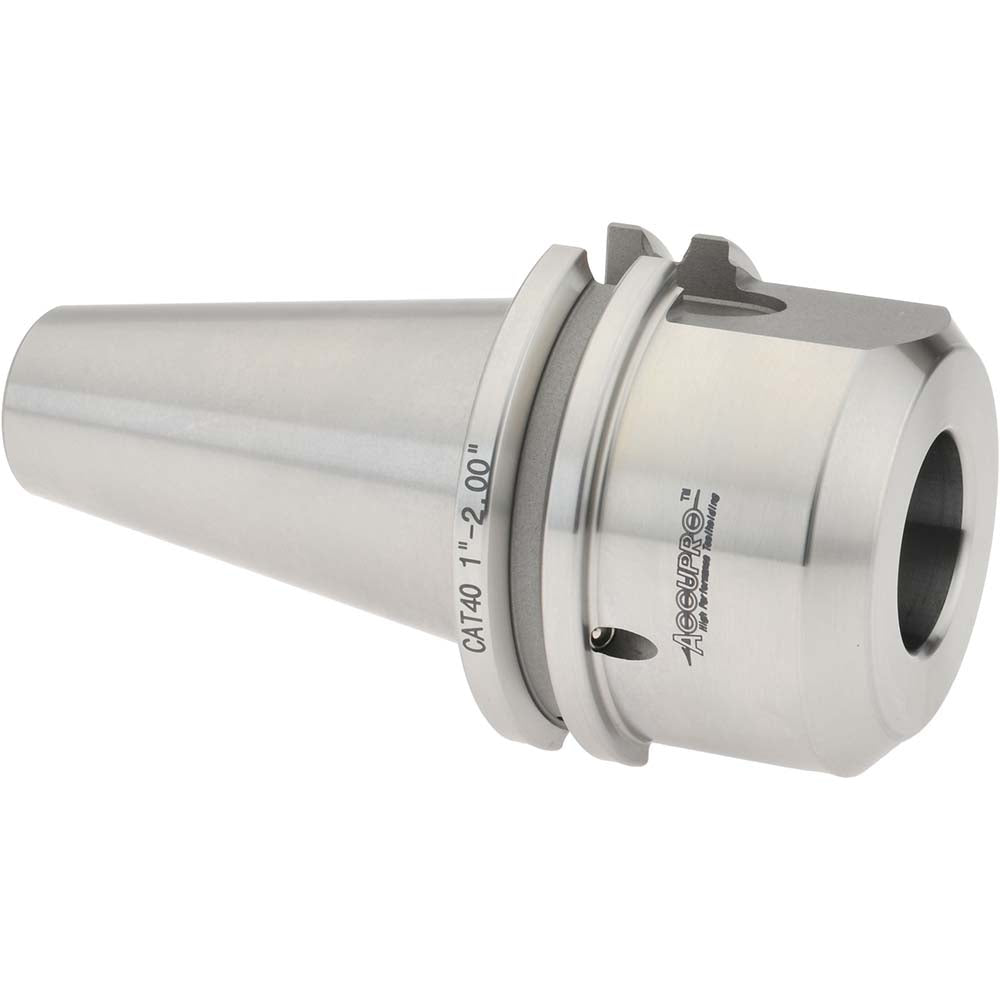 Accupro 775054 End Mill Holder CAT40 Taper, Taper Shank, 1" Hole Dia