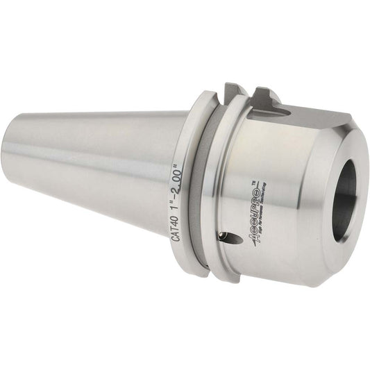 Accupro 775054 End Mill Holder CAT40 Taper, Taper Shank, 1" Hole Dia
