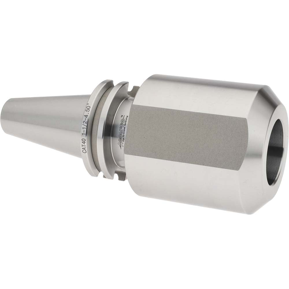 Accupro 775066 End Mill Holder CAT40 Taper, Taper Shank, 1-1/2" Hole Dia