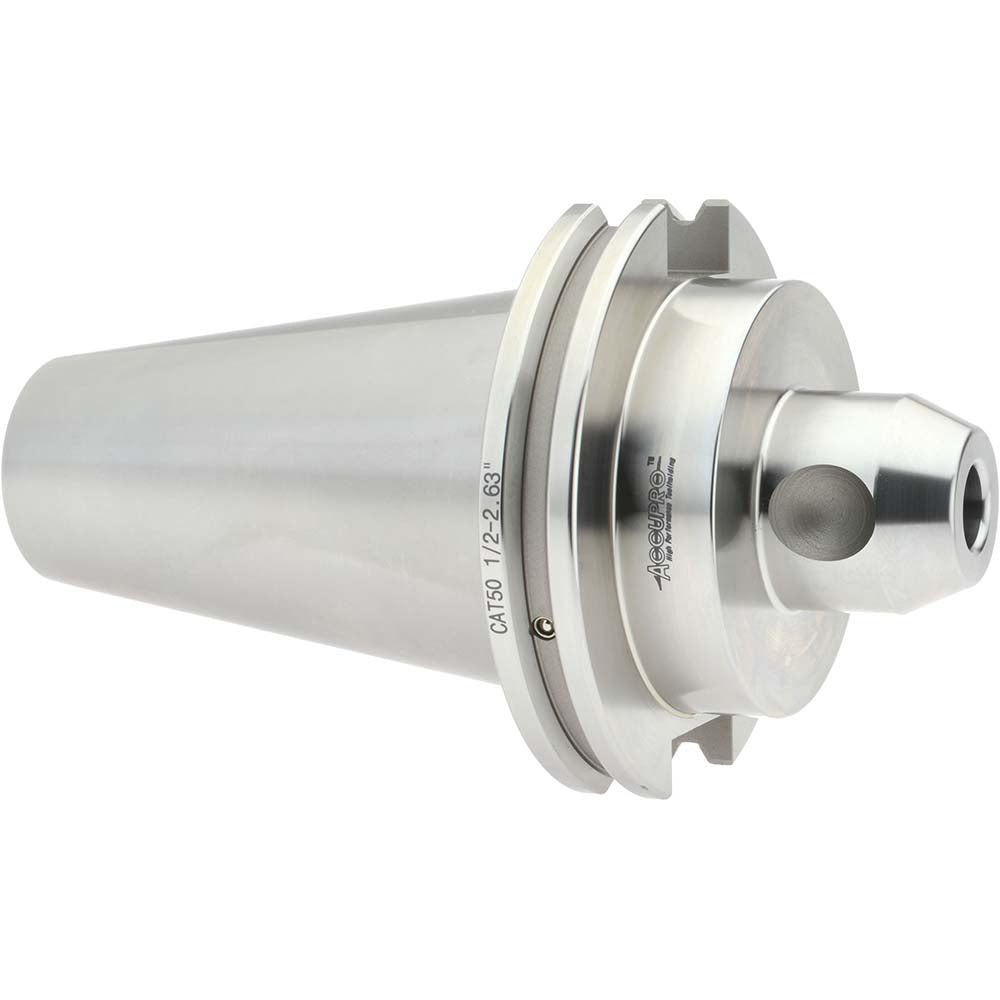 Accupro 775106 End Mill Holder CAT50 Taper, Taper Shank, 1/2" Hole Dia