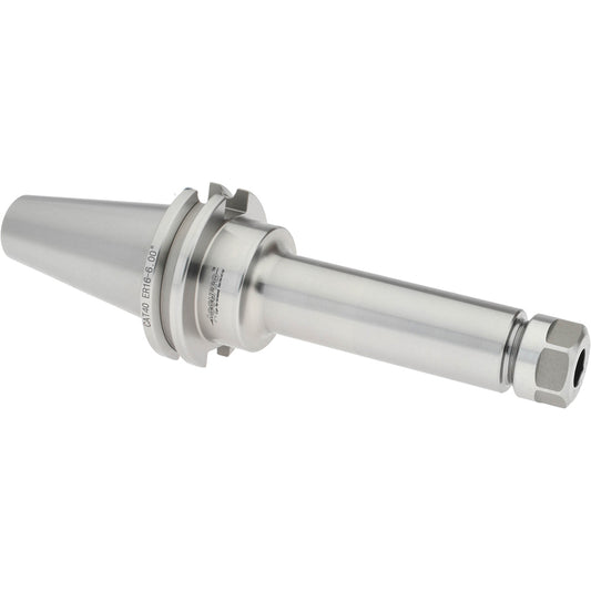 Accupro 775642 Collet Chuck 0.0200 to 0.4330" Capacity, ER16 Collet, Taper Shank