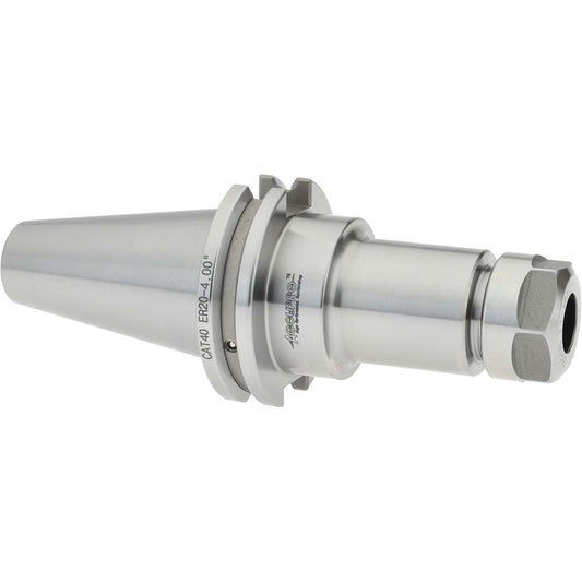 Accupro 775646 Collet Chuck 0.0390 to 0.5110" Capacity, ER20 Collet, Taper Shank