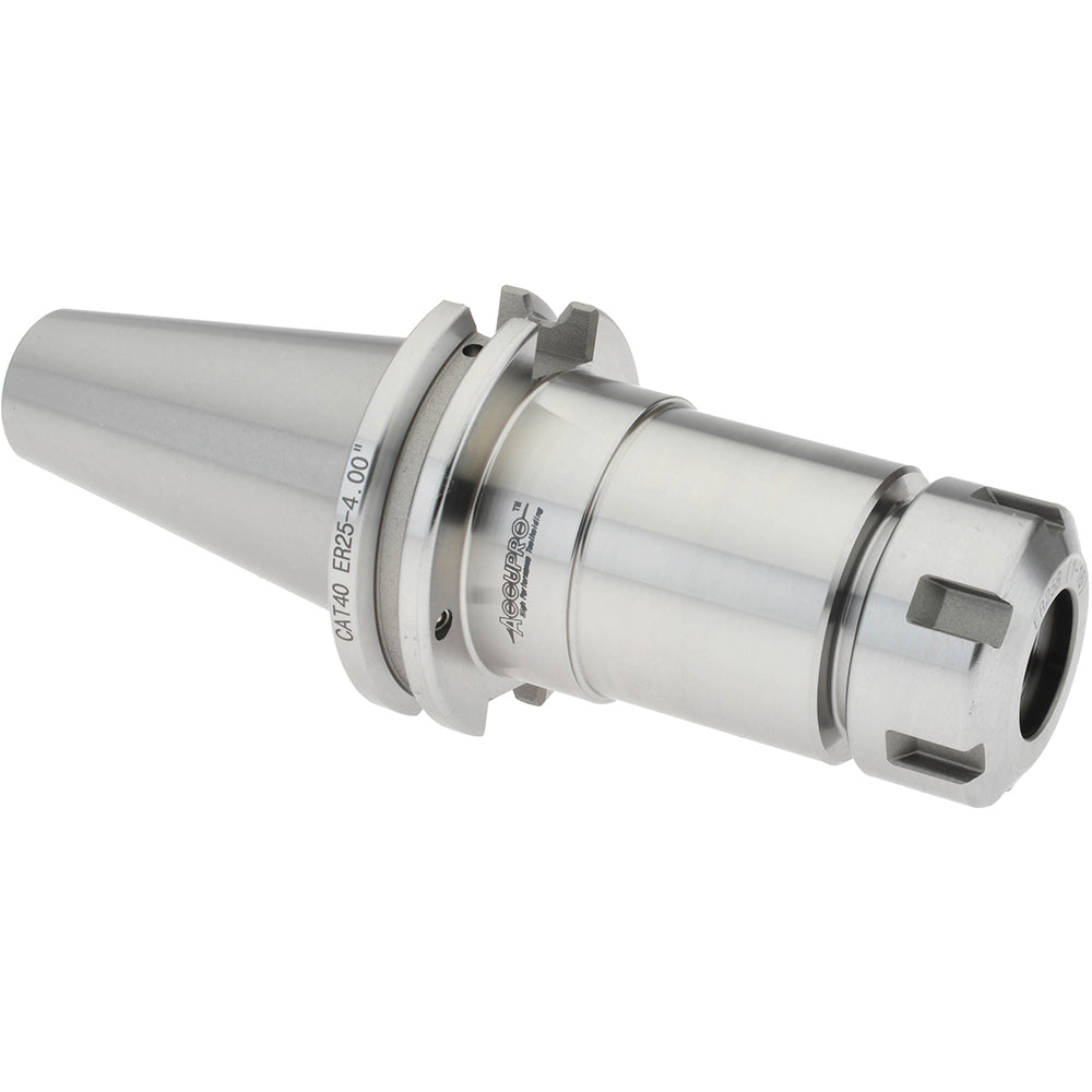 Accupro 775652 Collet Chuck 0.0390 to 0.6290" Capacity, ER25 Collet, Taper Shank