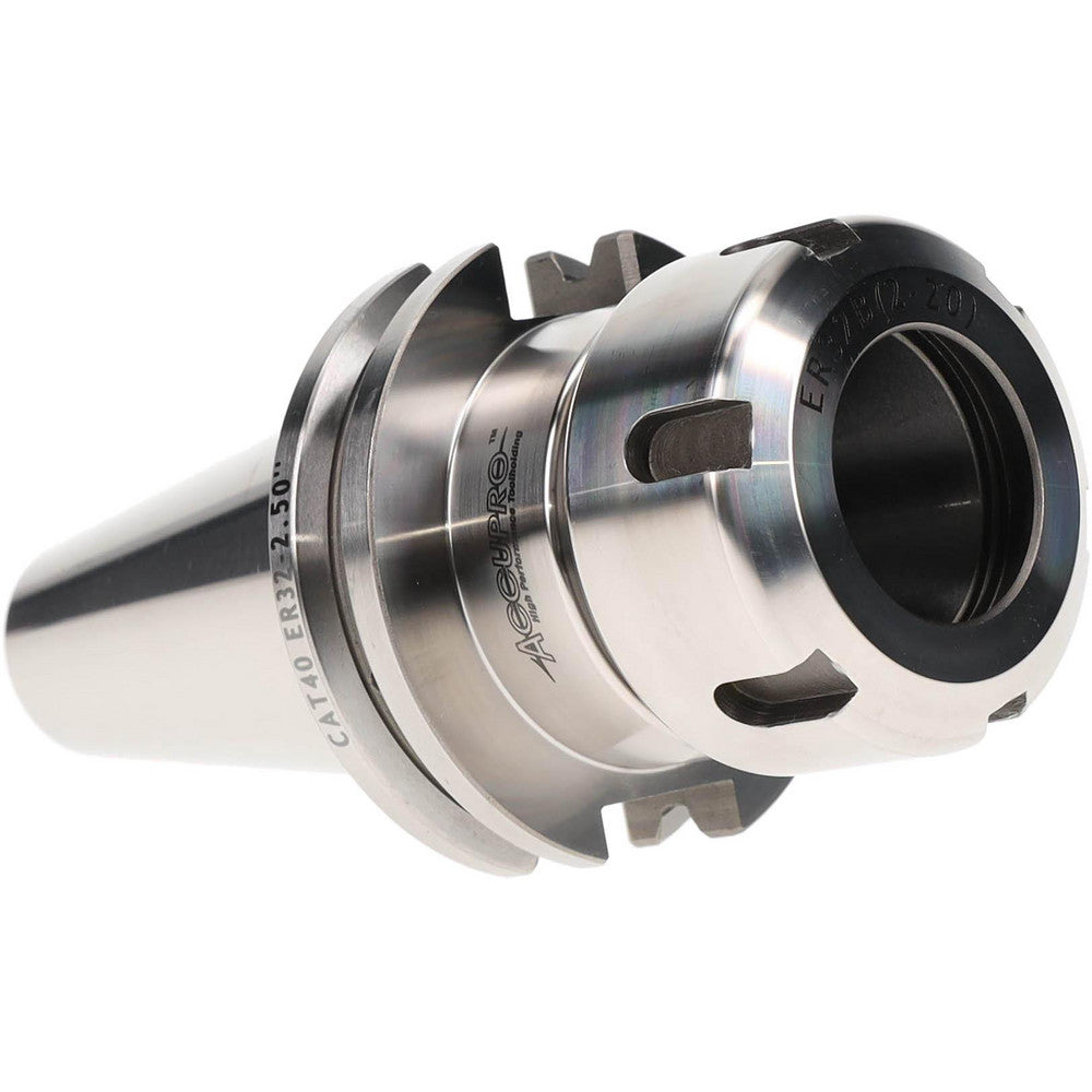 Accupro 775656 Collet Chuck 0.0780 to 0.7870" Capacity, ER32 Collet, Taper Shank