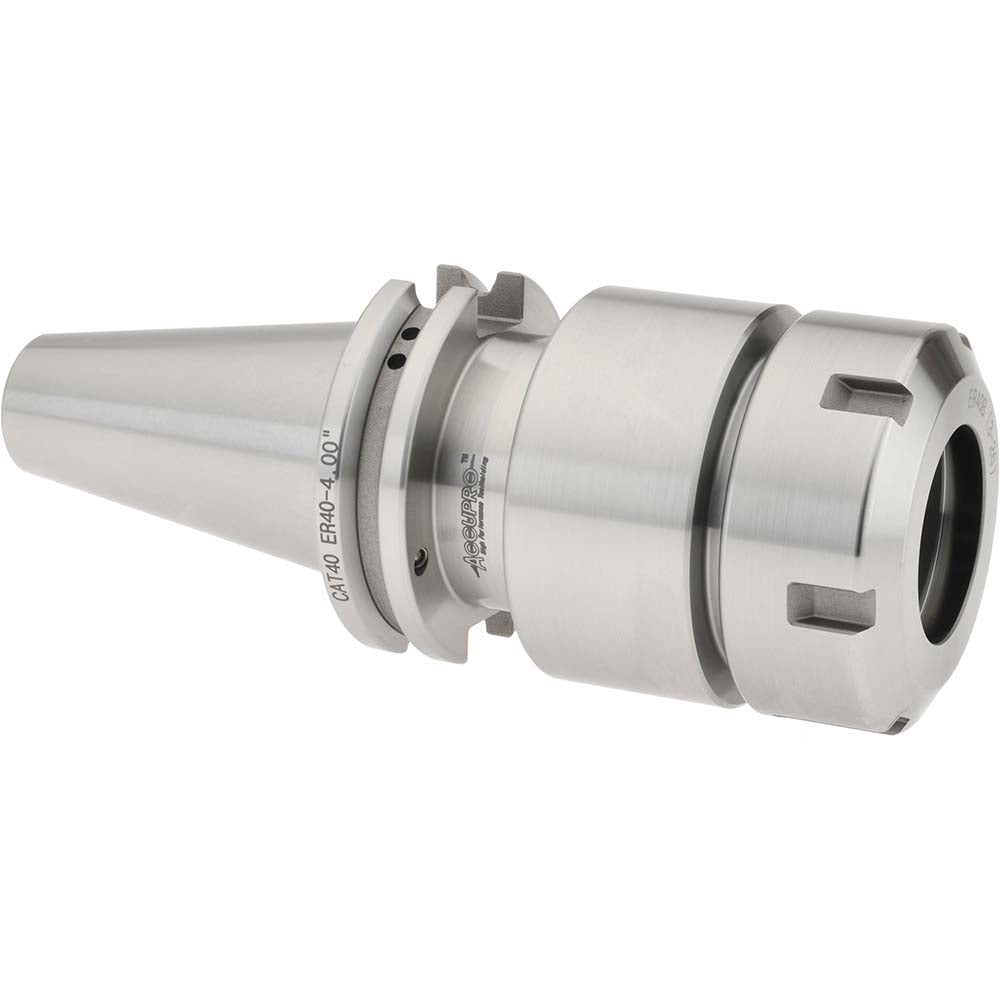 Accupro 775670 Collet Chuck 0.1180 to 1.1810" Capacity, ER40 Collet, Taper Shank