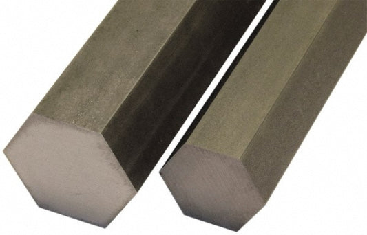 Value Collection BH.625X72 5/8" Width Across Flats x 6' Long, Steel Hexagon Bar