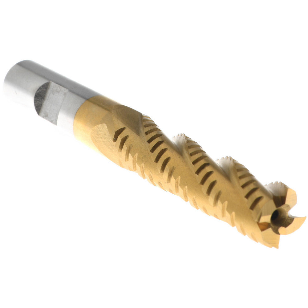 Value Collection 724-5122 Roughing & Finishing End Mill 1/2" Dia, 4 Flute, Square End, Cobalt