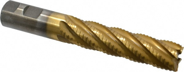 Value Collection 724-5270 Roughing & Finishing End Mill 1" Dia, 6 Flute, Square End, Cobalt