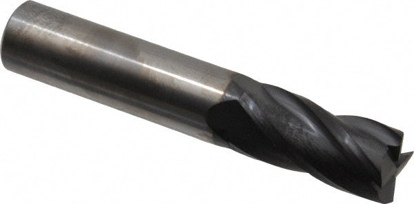 Kyocera SGS Precision Tools 30024 Square End Mill 5/8" Dia, 1-1/4" LOC, 4 Flute, Solid Carbide
