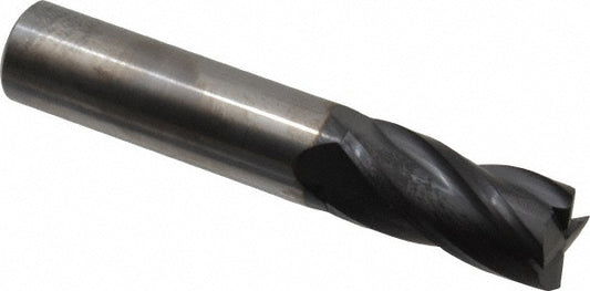 Kyocera SGS Precision Tools 30024 Square End Mill 5/8" Dia, 1-1/4" LOC, 4 Flute, Solid Carbide