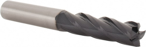 Kyocera SGS Precision Tools 31767 Square End Mill  0.6250" Dia, 2.25" LOC, 0.625" Shank Dia, 5" OAL, 4 Flutes, Solid Carbide