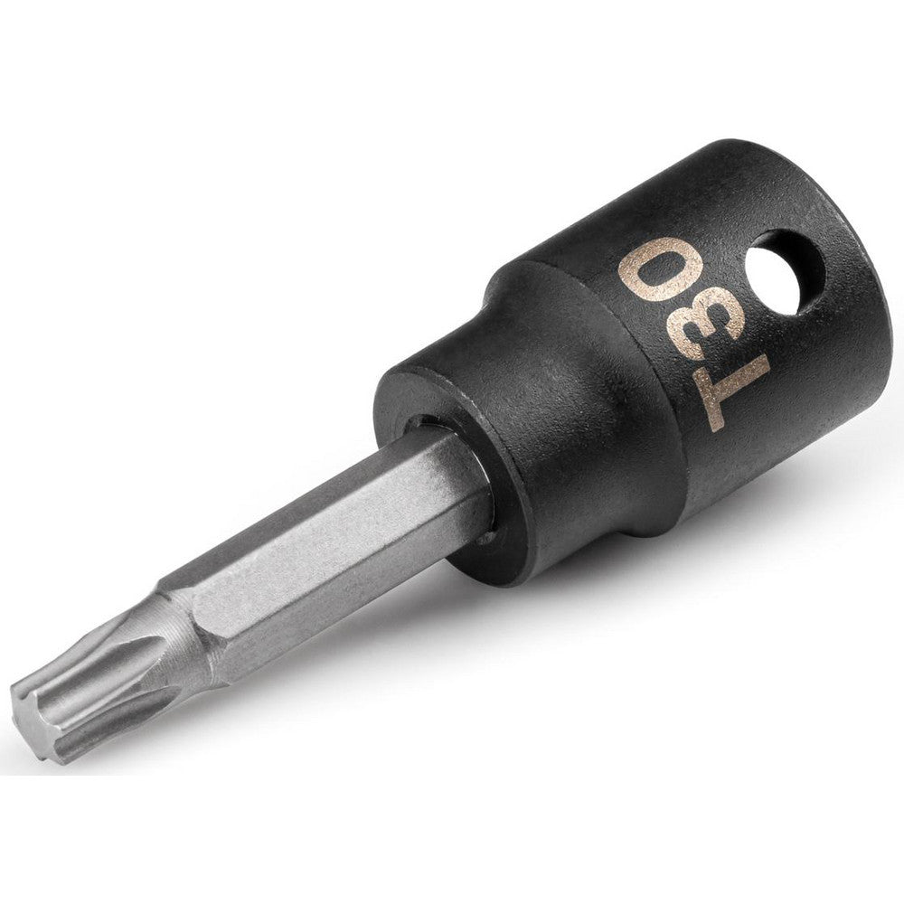 Tekton SIB14230 Impact Hex & Torx Bit Sockets Drive Size (Inch) 3/8  Torx Size T30  Bit Length (Decimal Inch) 1.16  Overall Length 2.22in  Overall Length (Inch) 2-1/4  Material Steel