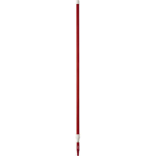 Vikan 29754 Aluminum Telescopic handle, 62 - 109.4", 1.3, Red