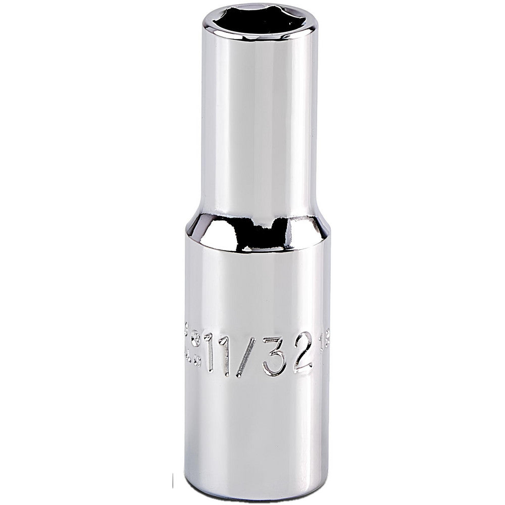 Proto J5011H Deep Hand Socket 11/32" Socket, 6-Point