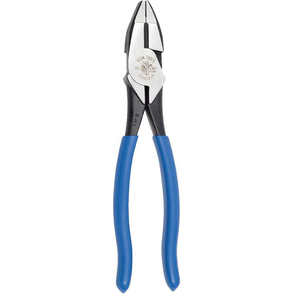 Klein Tools D2000-8 8-11/16" OAL, 37mm Jaw Length, Side Cutting Pliers