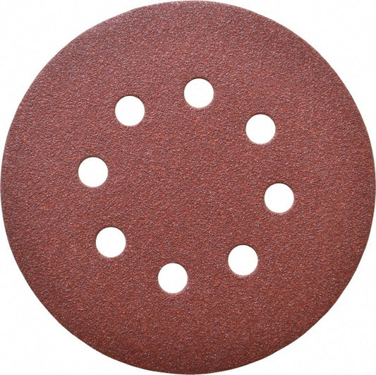 DeWALT DW4310 Hook & Loop Disc 5" Dia, 100 Grit, Coated, Aluminum Oxide