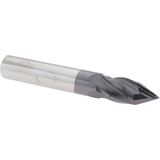 Harvey Tool 15424-C3 Drill Mill 3/8" Dia, 7/8" LOC, 4 Flutes, 60 &deg Point, Solid Carbide