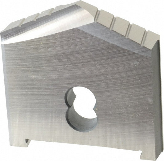 Allied Machine and Engineering 10244-0211 Spade Drill Insert 2-11/32" Dia, Seat Size D, Powdered Metal, 130 deg Point
