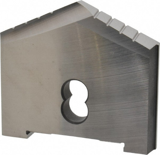Allied Machine and Engineering 10244-0224 Spade Drill Insert 2-3/4" Dia, Seat Size D, Powdered Metal, 130 deg Point