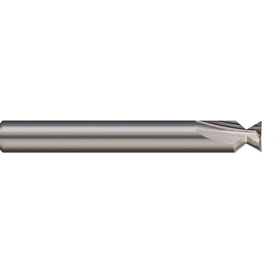 Harvey Tool 23914 Dovetail Cutter 48 &deg, 0.083" Cut Dia, 0.085" Cut Width, Solid Carbide