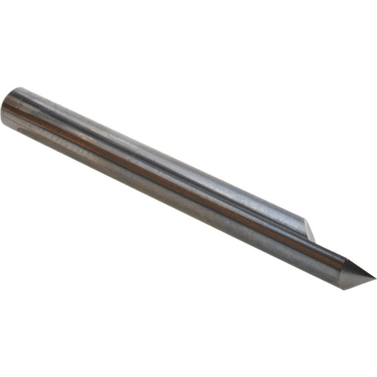 Harvey Tool 30130 Engraving Cutter 90 &deg, 1/4" Dia, Pointed, Solid Carbide