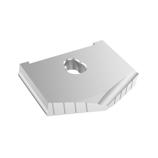 Allied Machine and Engineering 10264-0312 Spade Drill Insert 3-3/8" Dia, Seat Size F, Powdered Metal, 130 deg Point
