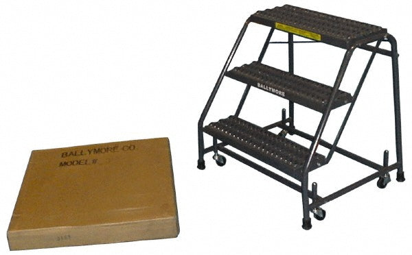 Ballymore 318P Steel Rolling Ladder 3 Step