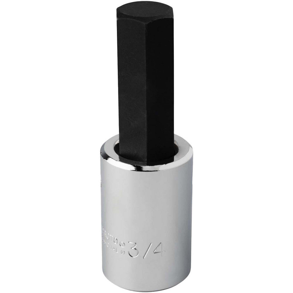 Proto J54413/4 Hand Hex Bit Socket 1/2" Drive, 3/4" Hex