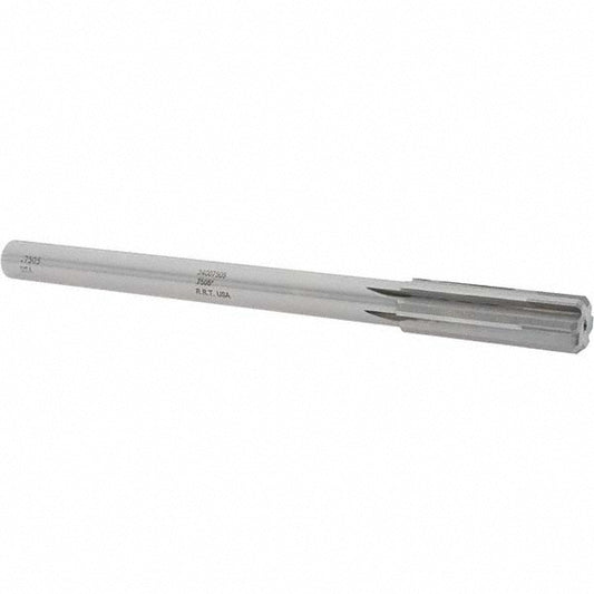 Rock River Tool Inc. 24007505 Chucking Reamer 0.7505" Dia, Straight-Cylindrical Shank, Carbide-Tipped